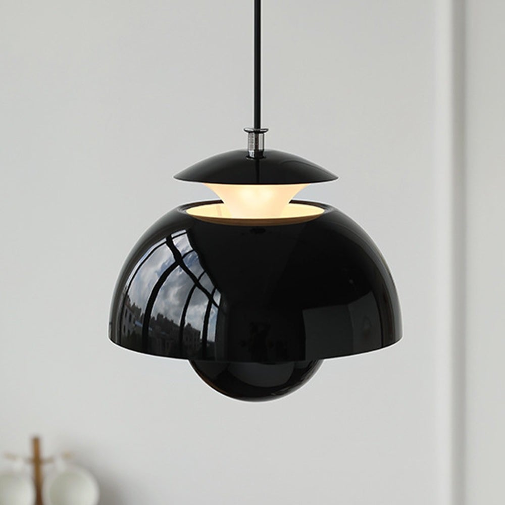Macaron Flower Bud Metal Pendant Lamp S33