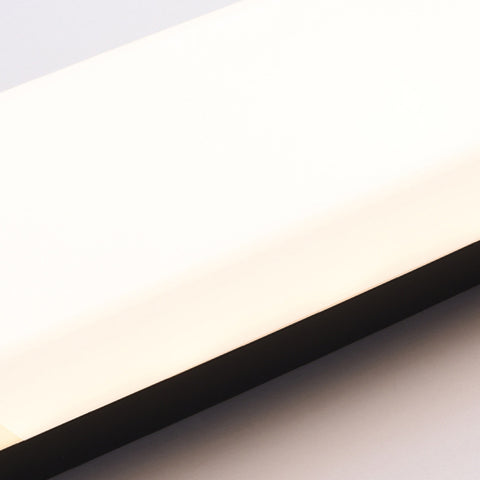 Wasserdichte LED-Wandleuchte für den Außenbereich, schwarz, modern – Dazuma