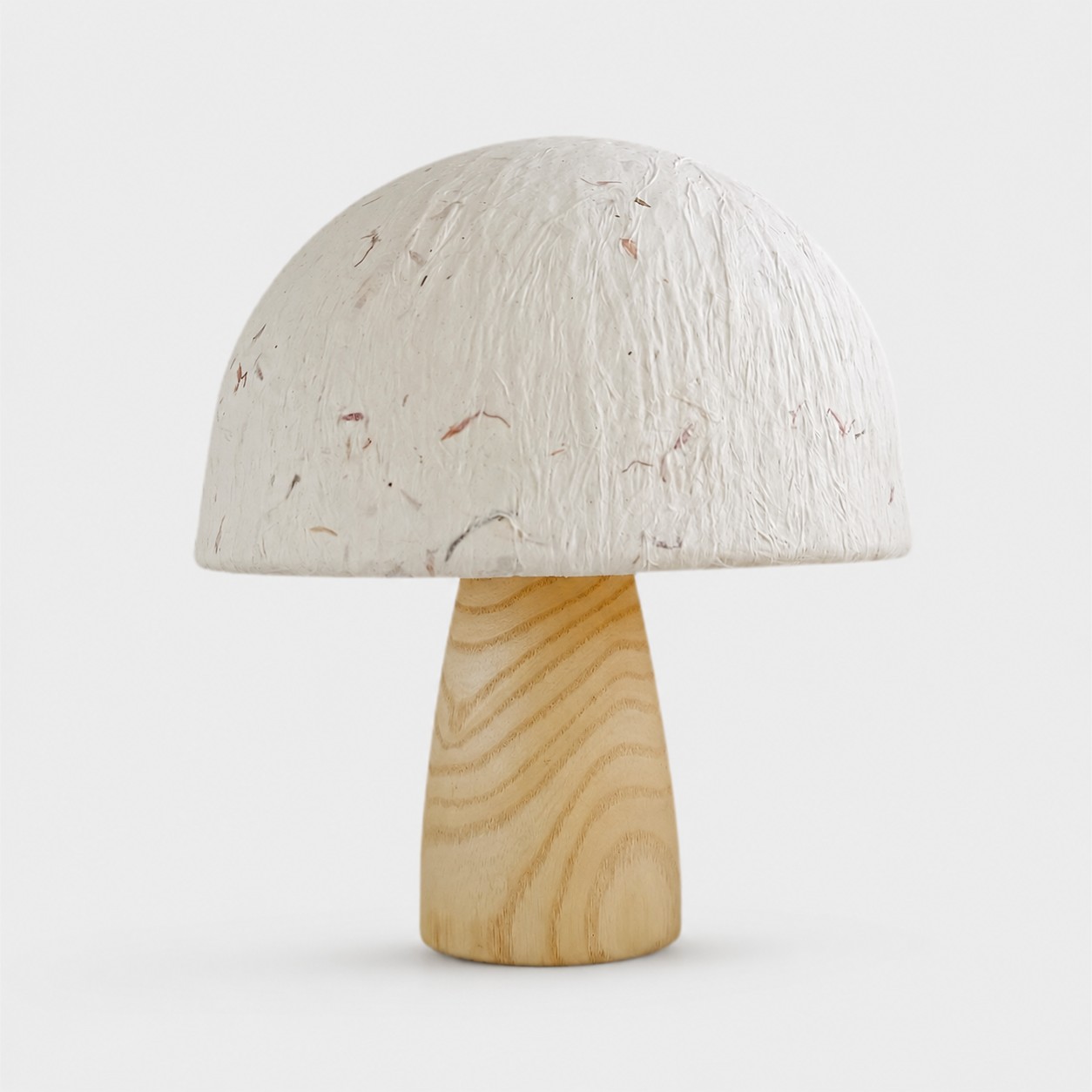 Mushroom table lamp front SKU view