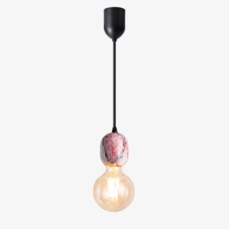 Bulgari paarse marmeren hanglamp, verstelbaar